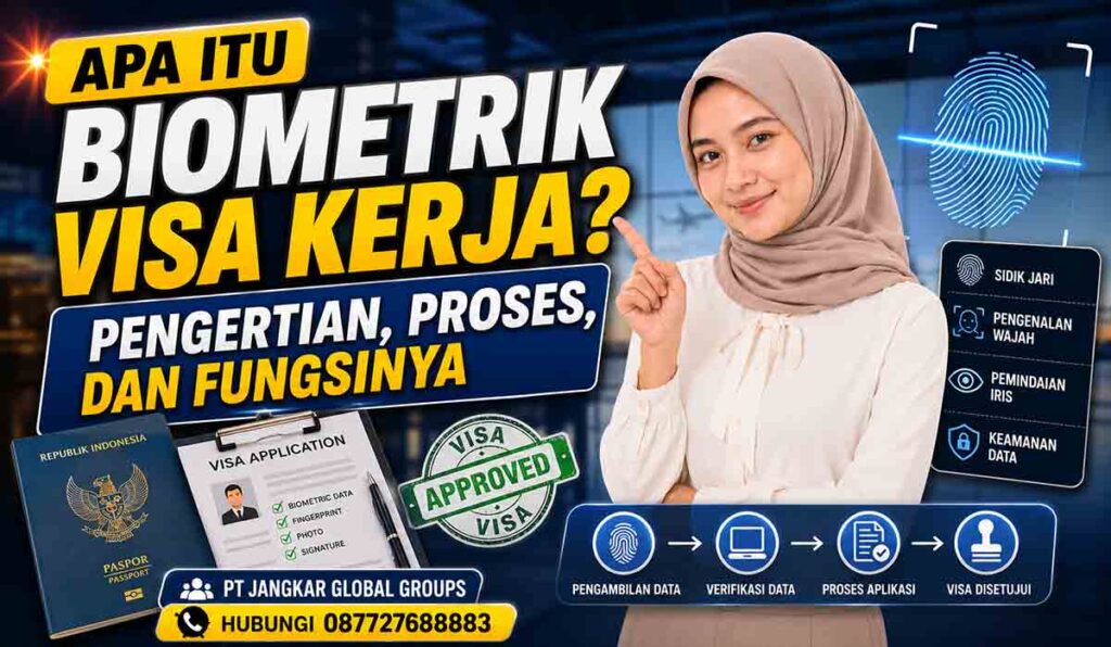 Apa Itu Biometrik Visa Kerja Pengertian, Proses, dan Fungsinya