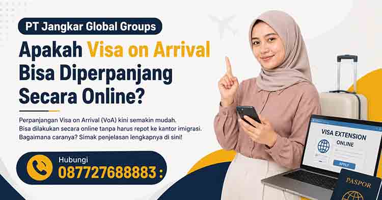 Apakah Visa on Arrival Bisa Diperpanjang Secara Online