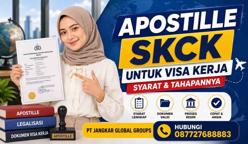 Apostille SKCK untuk Visa Kerja Syarat & Tahapannya