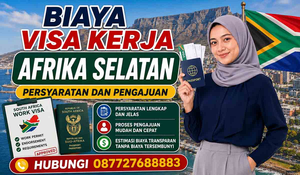 Biaya Visa Kerja Afrika Selatan Persyaratan dan Pengajuan