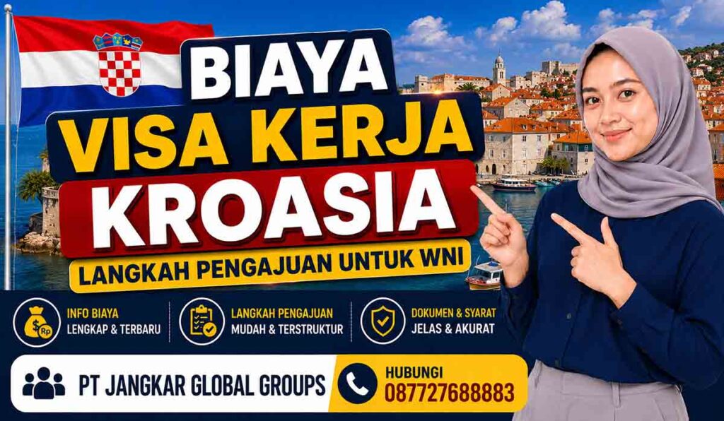 Biaya Visa Kerja Kroasia Langkah Pengajuan untuk WNI