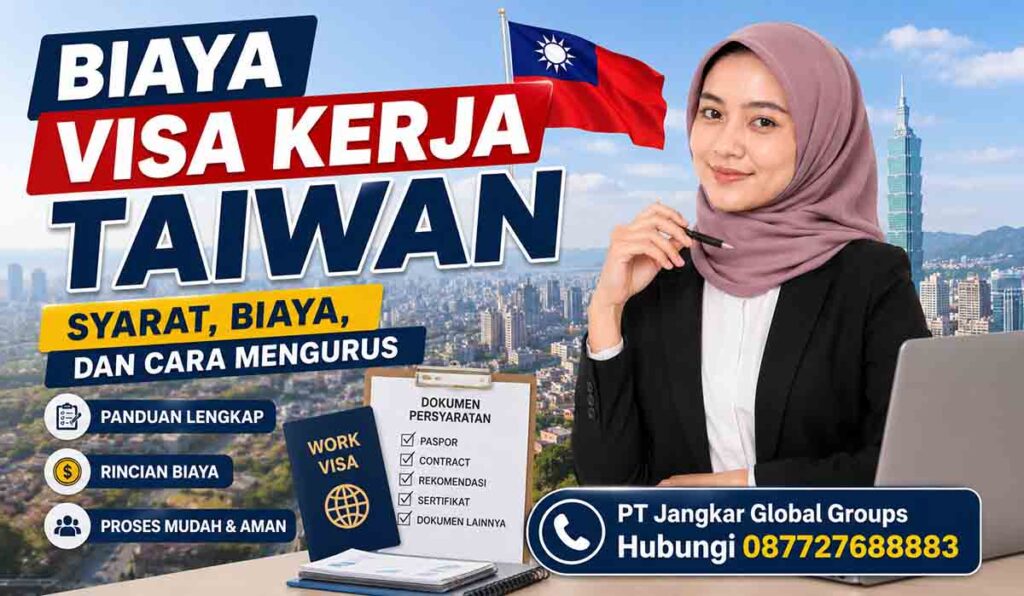 Biaya Visa Kerja Taiwan Syarat, Biaya, dan Cara Mengurus