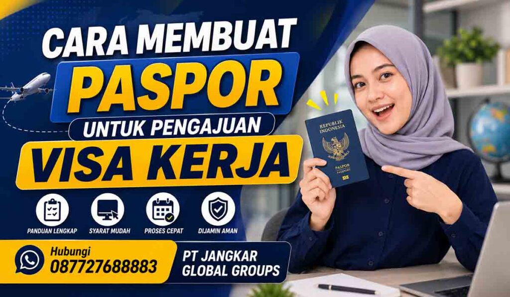 Cara Membuat Paspor untuk Pengajuan Visa Kerja