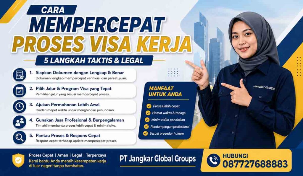 Cara Mempercepat Proses Visa Kerja 5 Langkah Taktis & Legal