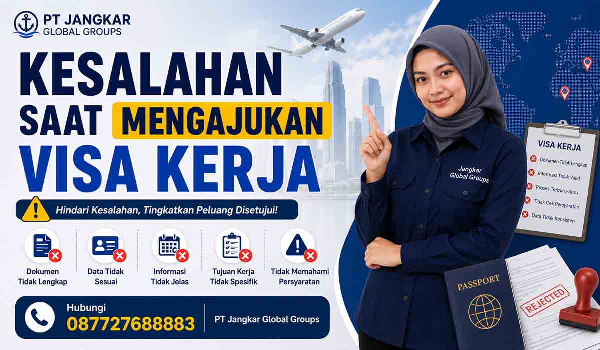 Kesalahan Saat Mengajukan Visa Kerja