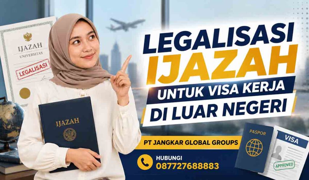 Legalisasi Ijazah untuk Visa Kerja di Luar Negeri