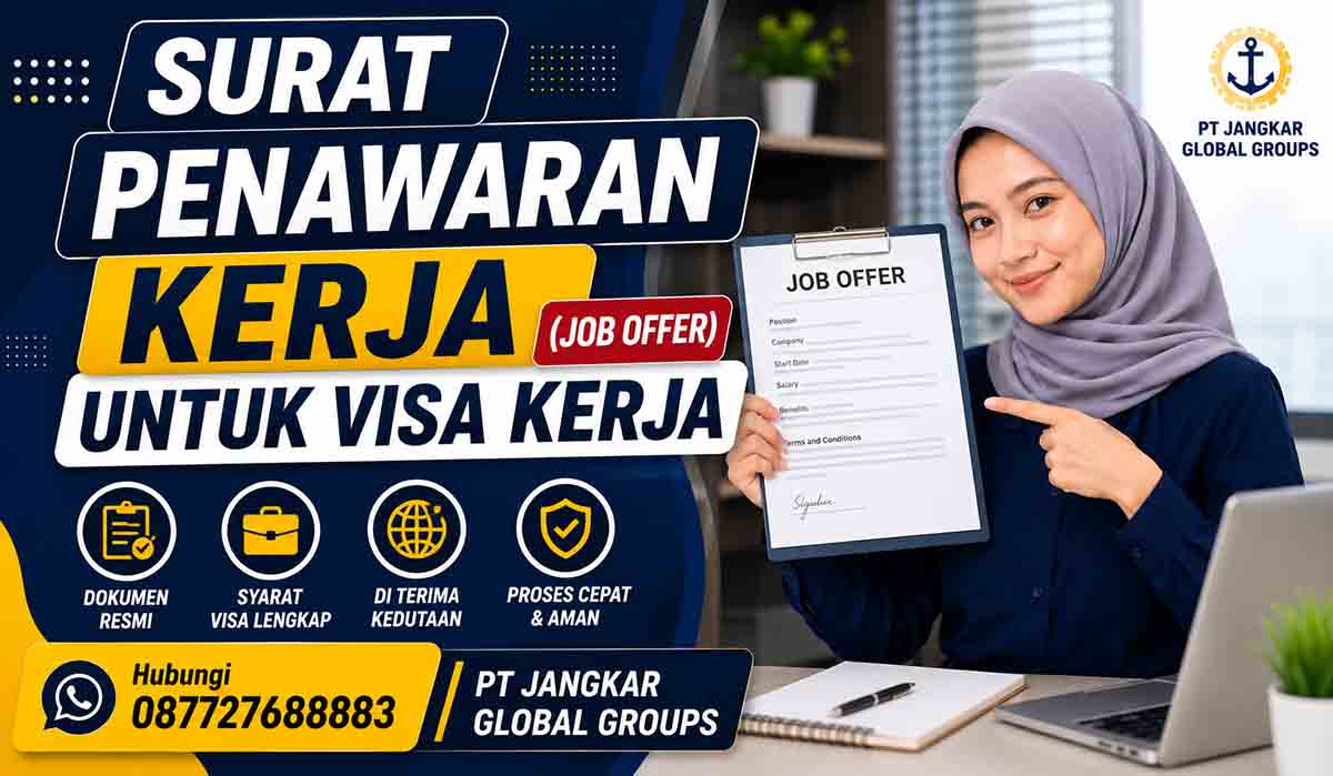 Surat Penawaran Kerja Job Offer untuk Visa Kerja
