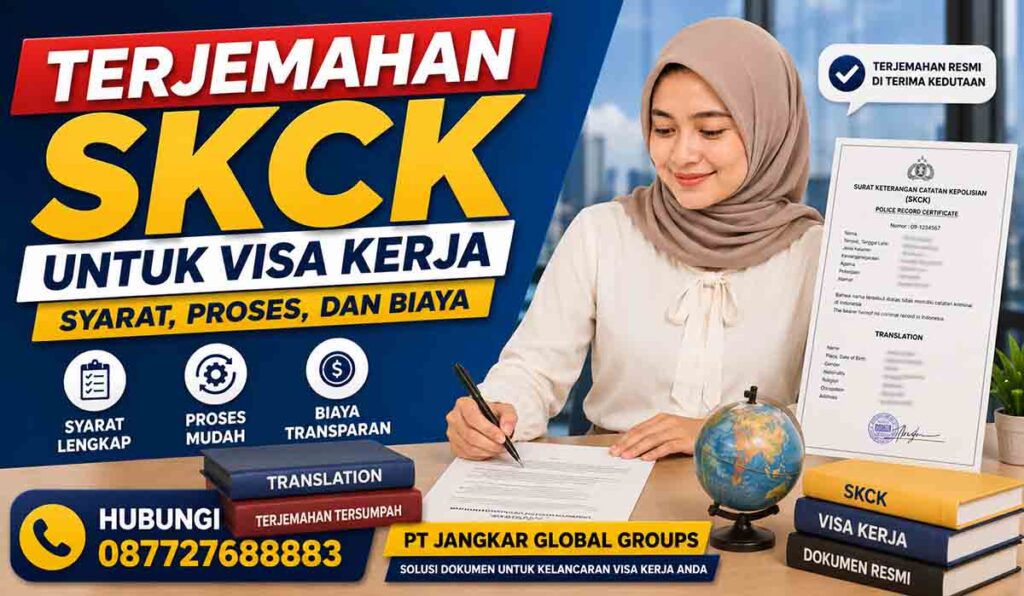 Terjemahan SKCK untuk Visa Kerja Syarat, Proses, dan Biaya