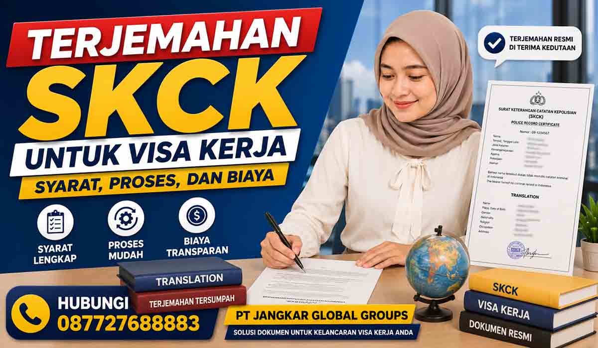 Terjemahan SKCK untuk Visa Kerja Syarat, Proses, dan Biaya