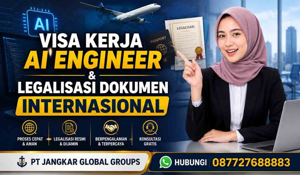 Visa Kerja AI Engineer & Legalisasi Dokumen Internasional