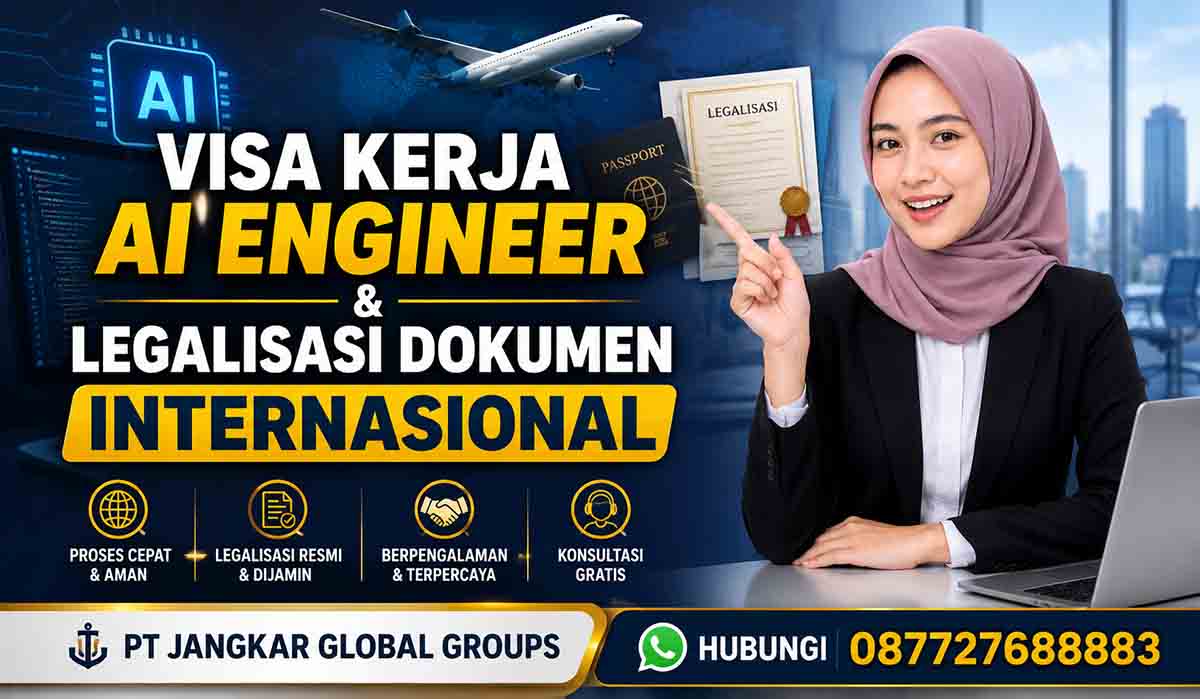 Visa Kerja AI Engineer & Legalisasi Dokumen Internasional