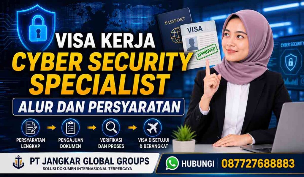 Visa Kerja Cyber Security Specialist Alur dan Persyaratan