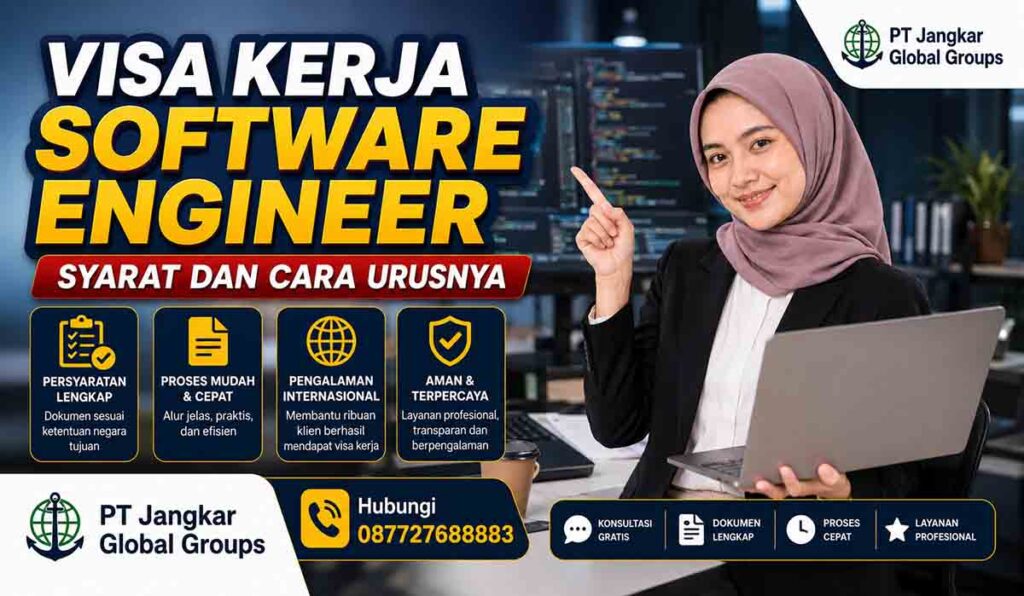 Visa Kerja Software Engineer Syarat dan Cara Urusnya