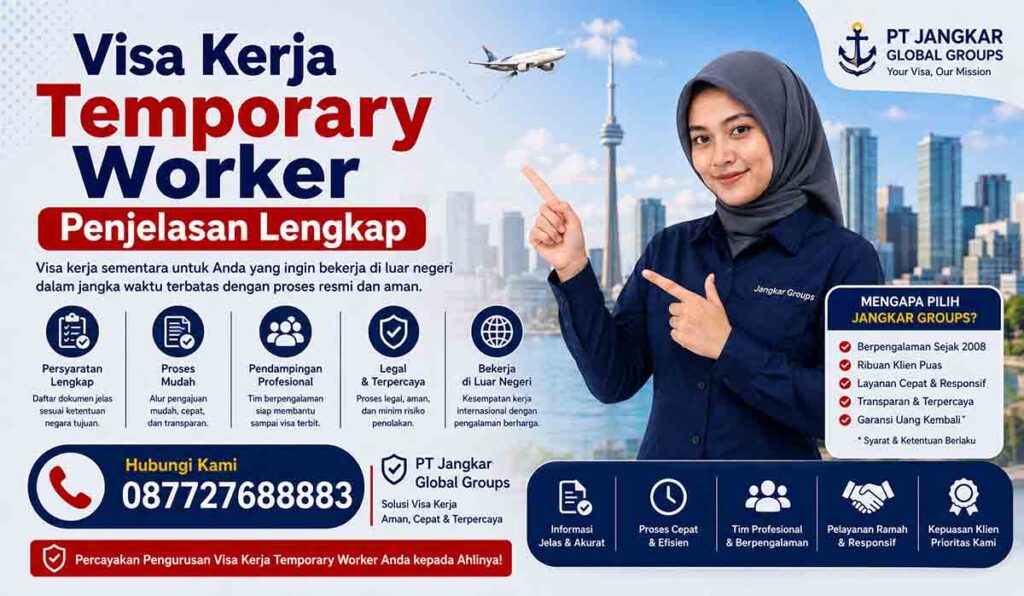 Visa Kerja Temporary Worker Penjelasan Lengkap