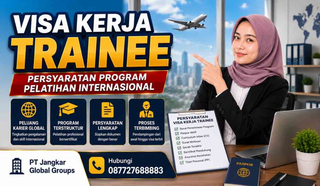 Visa Kerja Trainee Persyaratan Program Pelatihan Internasional