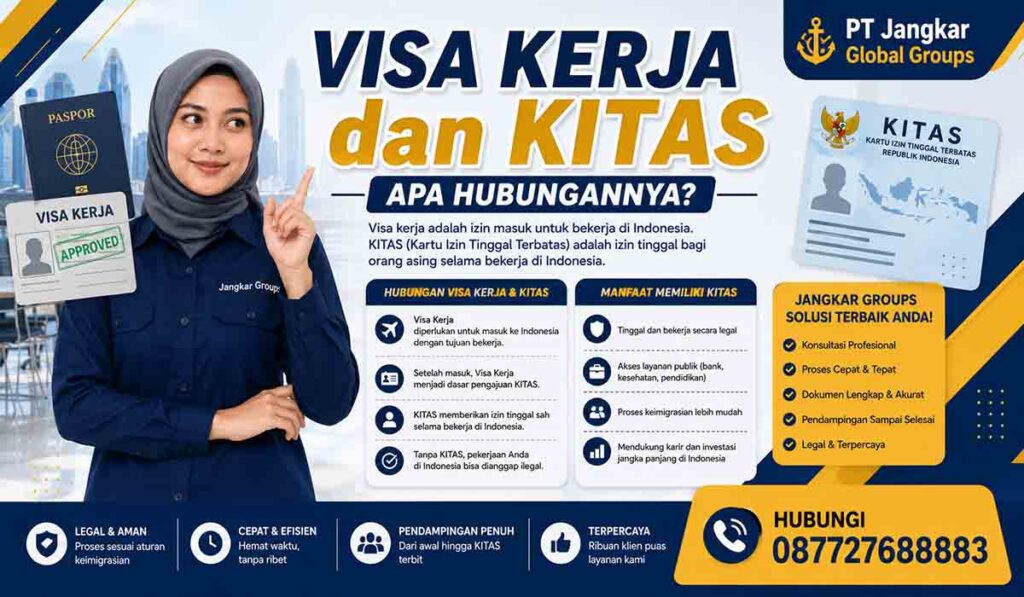 Visa Kerja dan KITAS Apa Hubungannya