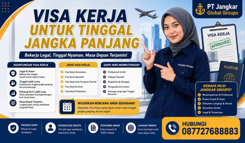 Visa Kerja untuk Tinggal Jangka Panjang