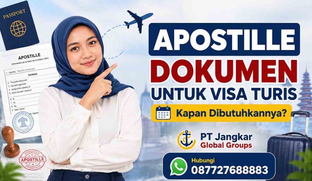 Apostille Dokumen untuk Visa Turis Kapan Dibutuhkannya