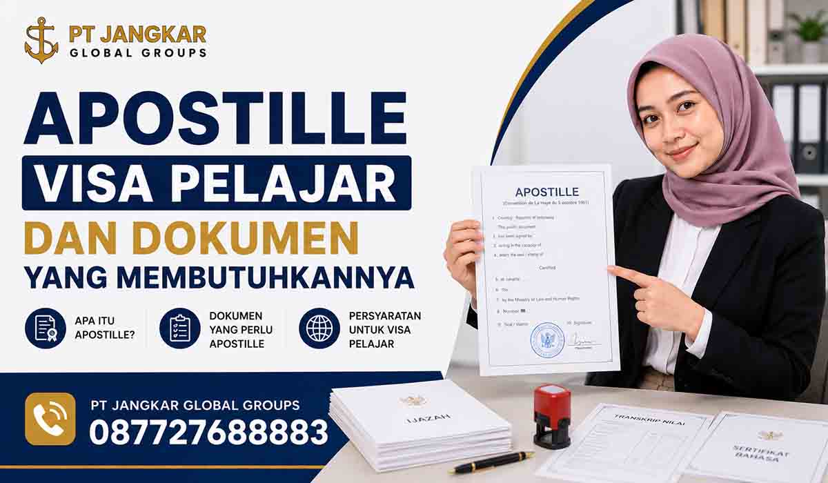 Apostille Visa Pelajar dan Dokumen yang Membutuhkannya