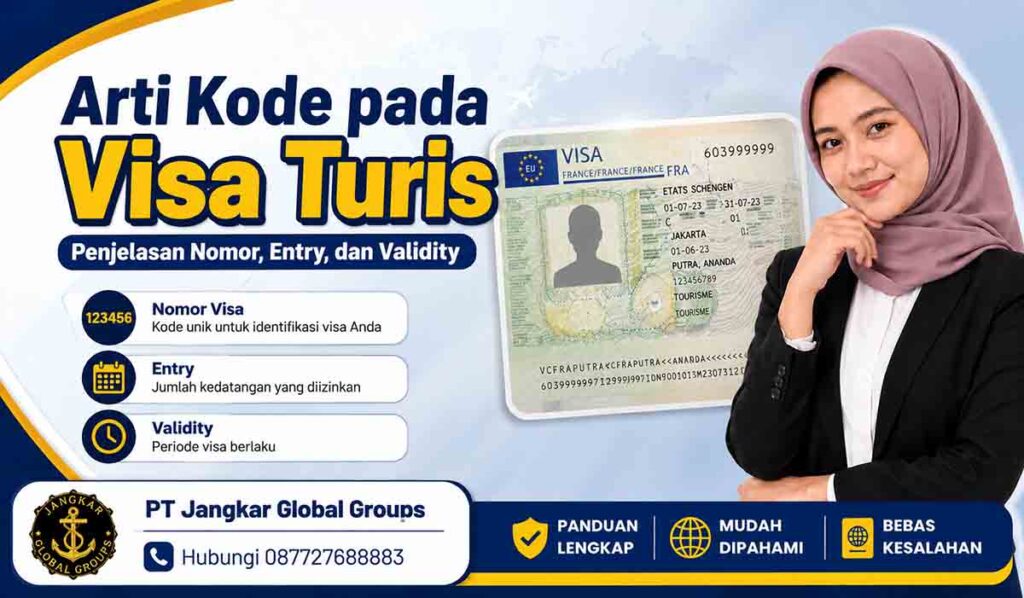 Arti Kode pada Visa Turis Penjelasan Nomor, Entry, dan Validity