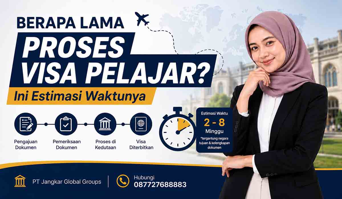 Berapa Lama Proses Visa Pelajar Ini Estimasi Waktunya