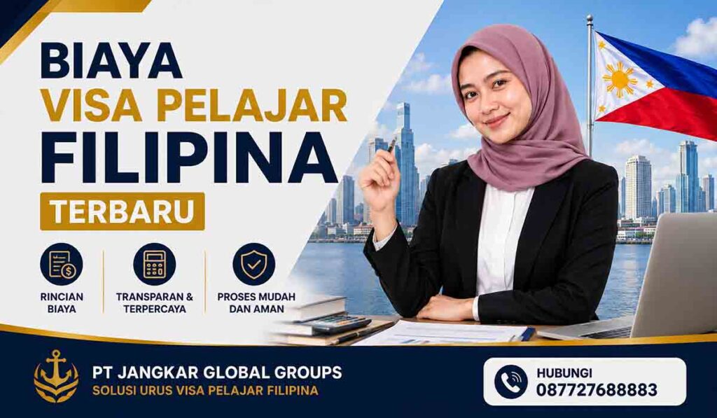 Biaya Visa Pelajar Filipina Terbaru