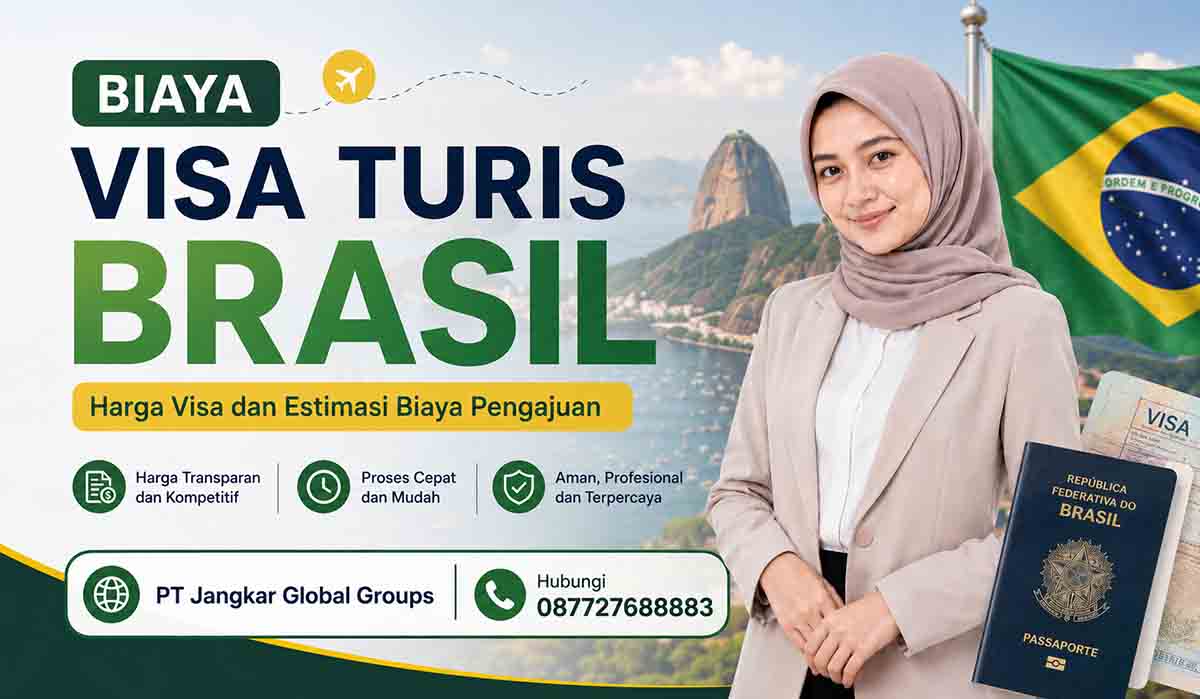 Biaya Visa Turis Brasil Harga Visa dan Estimasi Biaya Pengajuan
