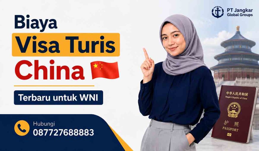 Biaya Visa Turis China Terbaru untuk WNI