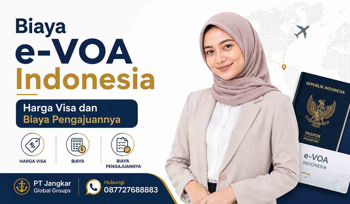 Biaya e-VOA Indonesia Harga Visa dan Biaya Pengajuannya
