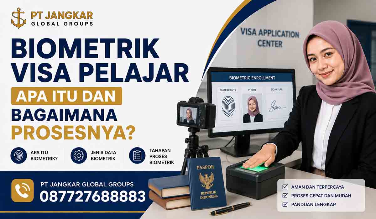 Biometrik Visa Pelajar Apa Itu dan Bagaimana Prosesnya