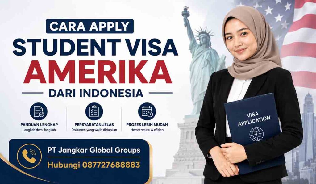 Cara Apply Student Visa Amerika dari Indonesia