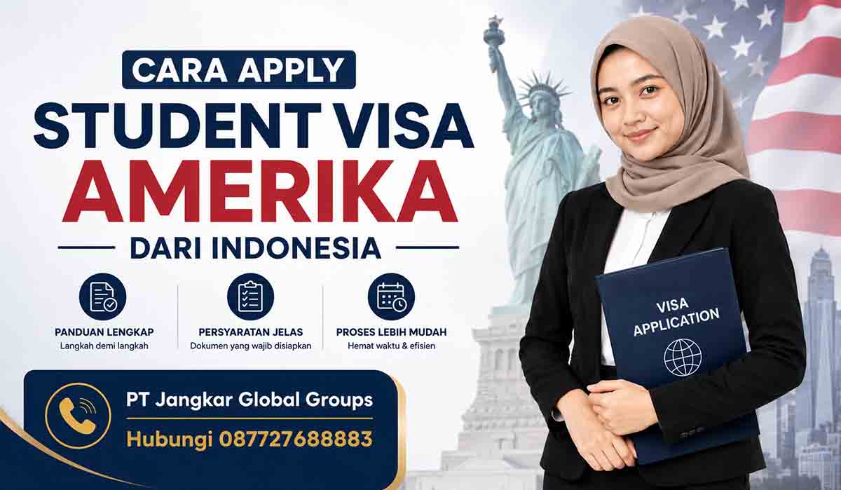Cara Apply Student Visa Amerika dari Indonesia