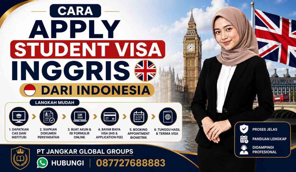 Cara Apply Student Visa Inggris dari Indonesia