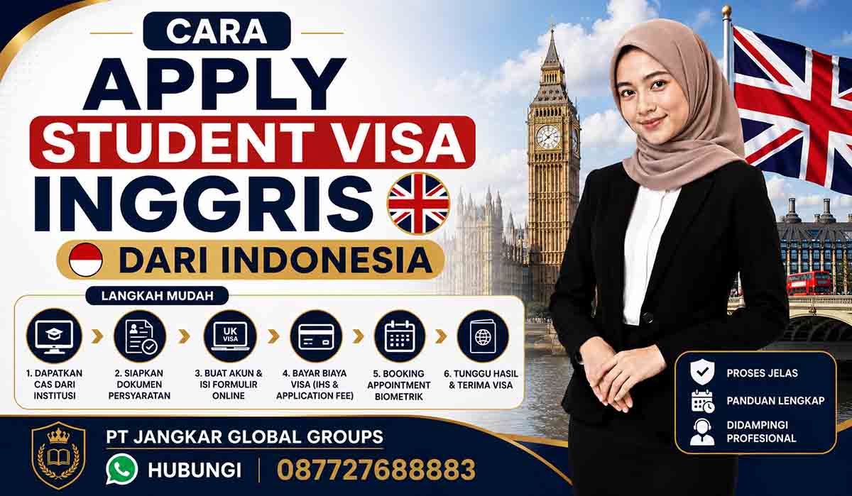 Cara Apply Student Visa Inggris dari Indonesia
