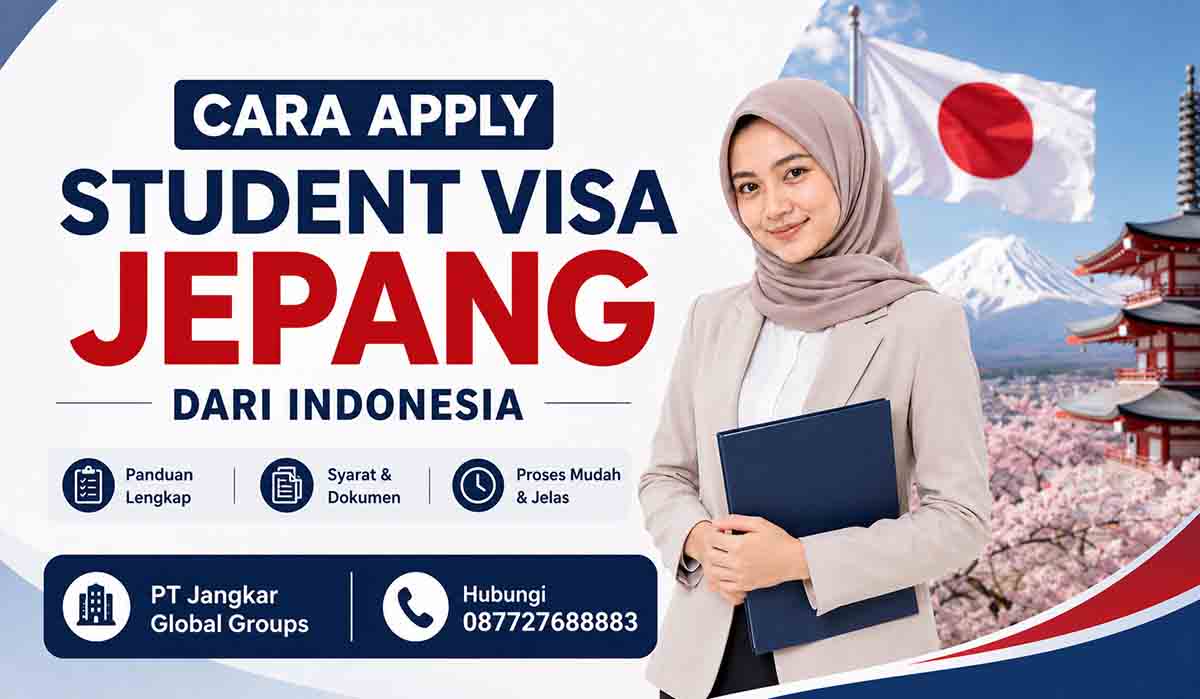 Cara Apply Student Visa Jepang dari Indonesia