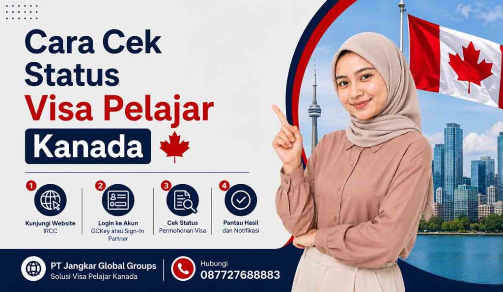 Cara Cek Status Visa Pelajar Kanada