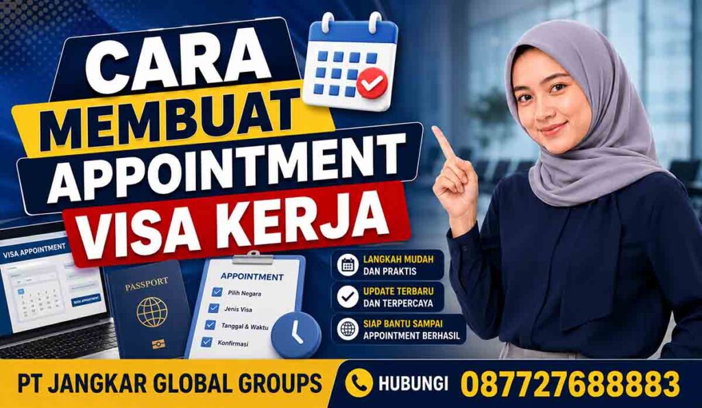 Cara Membuat Appointment Visa Kerja