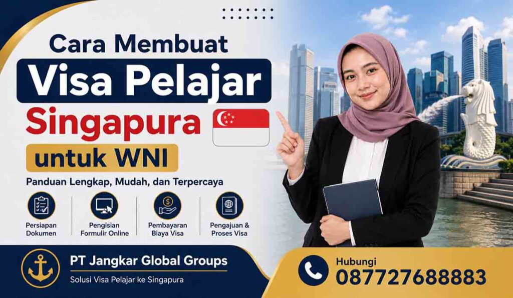 Cara Membuat Visa Pelajar Singapura untuk WNI