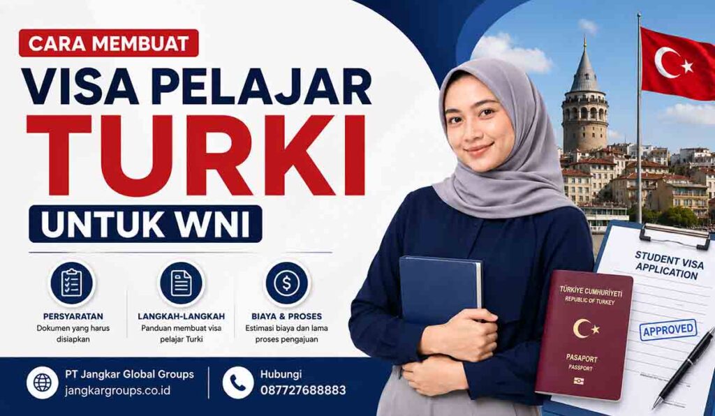 Cara Membuat Visa Pelajar Turki untuk WNI