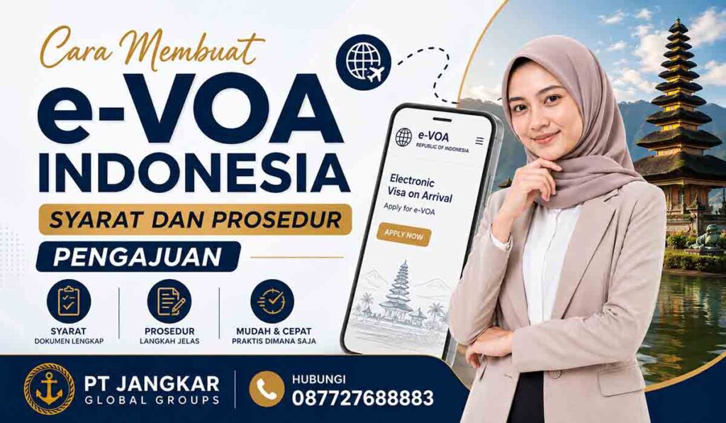 Cara Membuat e-VOA Indonesia Syarat dan Prosedur Pengajuan