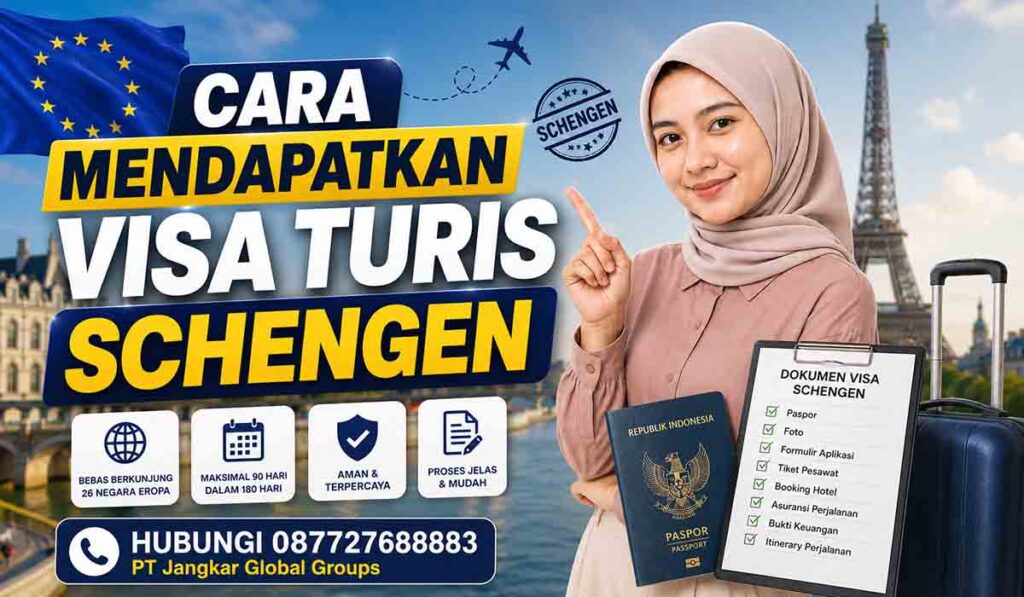 Cara Mendapatkan Visa Turis Schengen Langkah demi Langkah