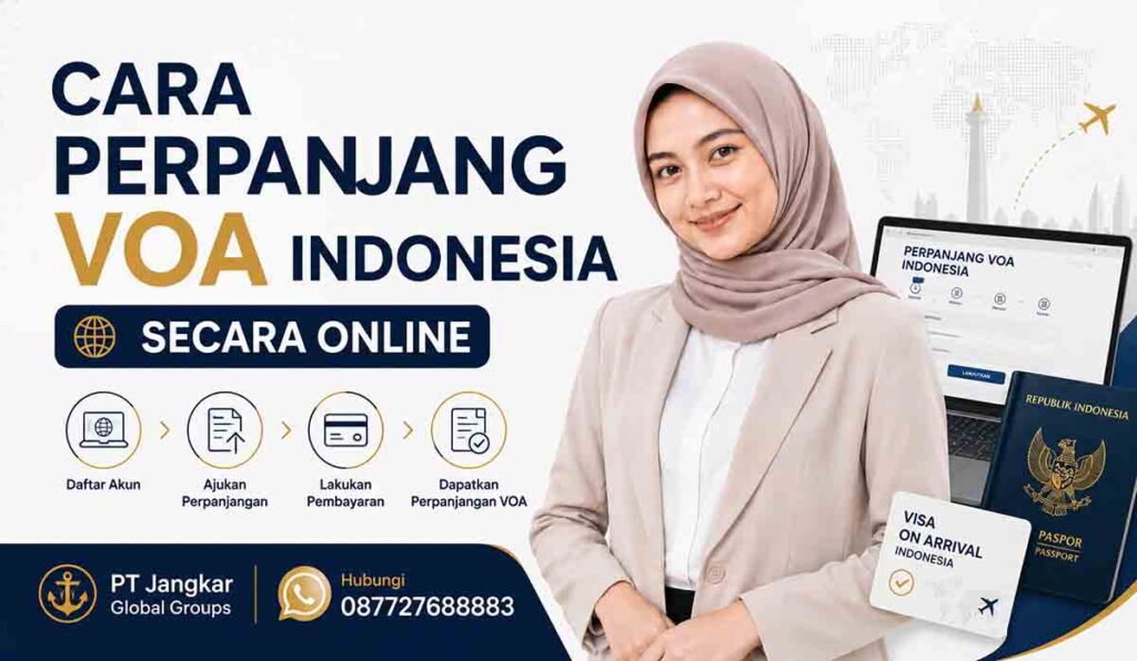 Cara Perpanjang VOA Indonesia Secara Online