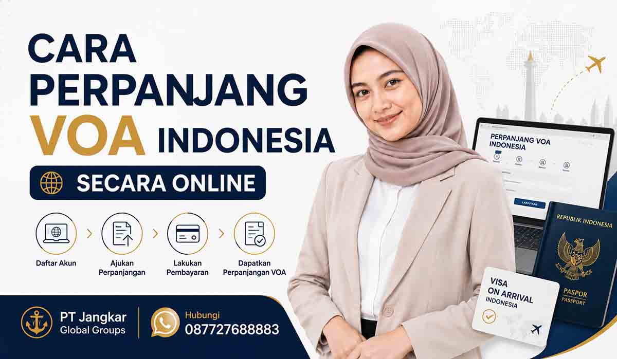 Cara Perpanjang VOA Indonesia Secara Online