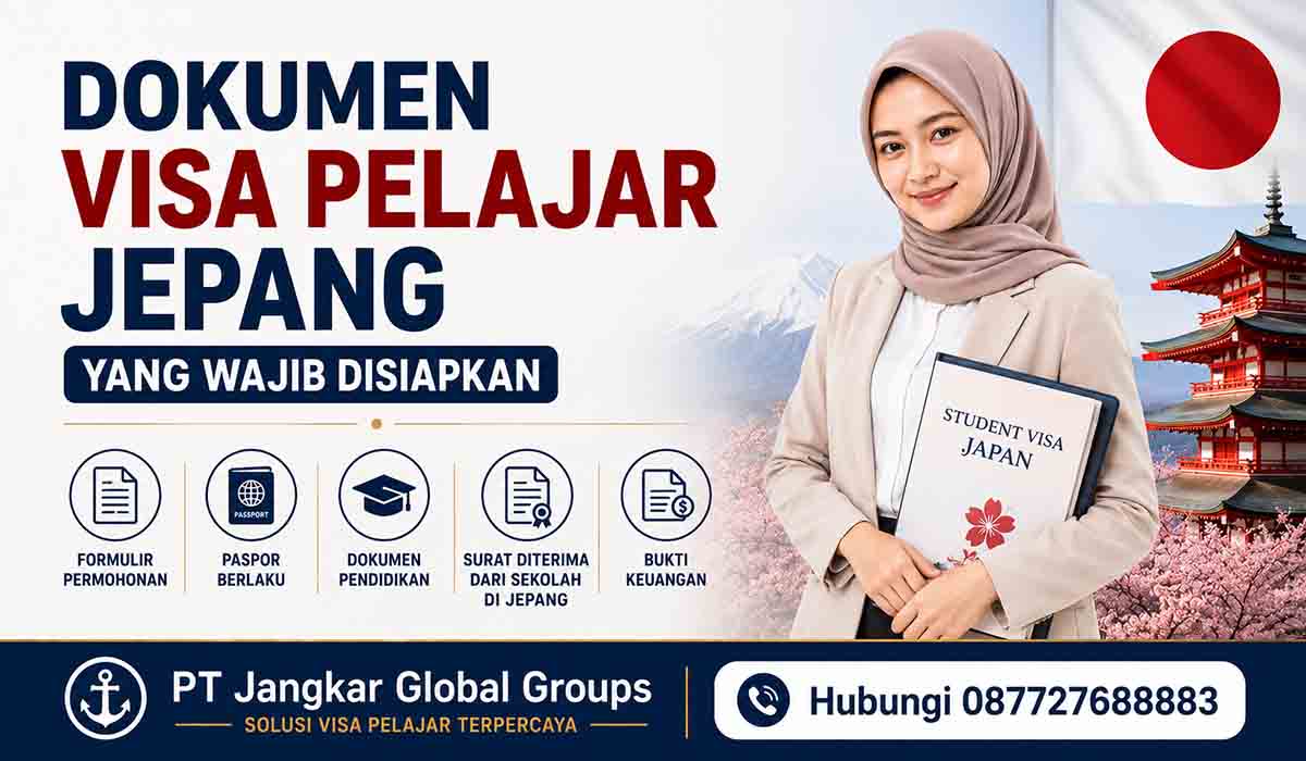 Dokumen Visa Pelajar Jepang yang Wajib Disiapkan