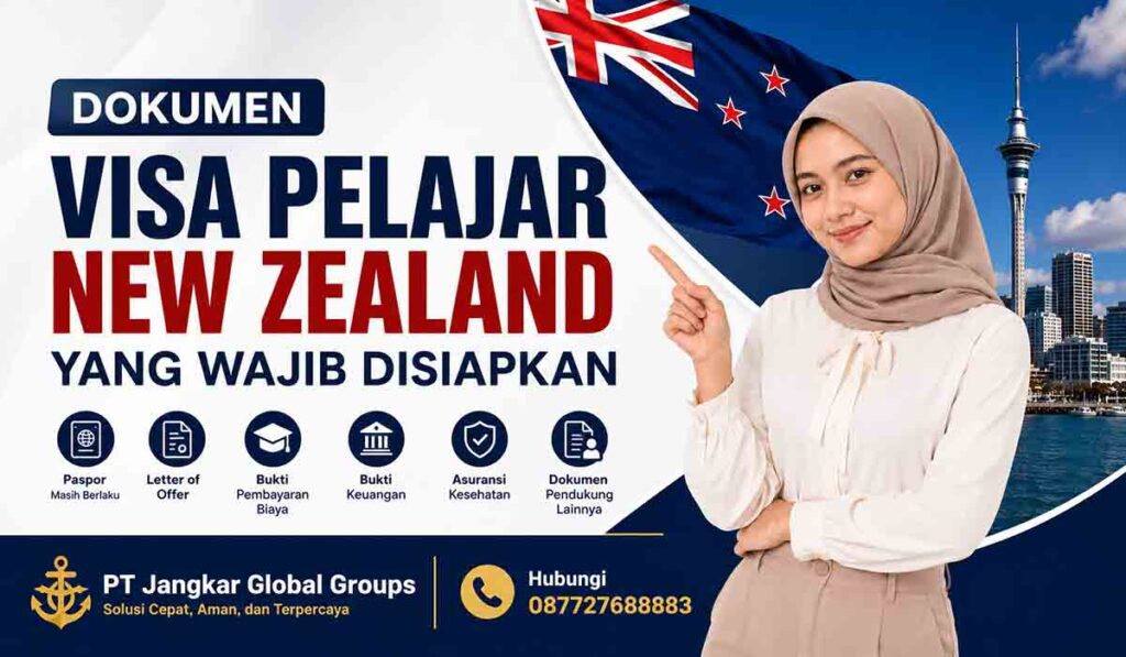 Dokumen Visa Pelajar New Zealand yang Wajib Disiapkan