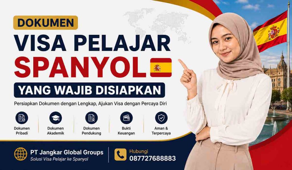 Dokumen Visa Pelajar Spanyol yang Wajib Disiapkan