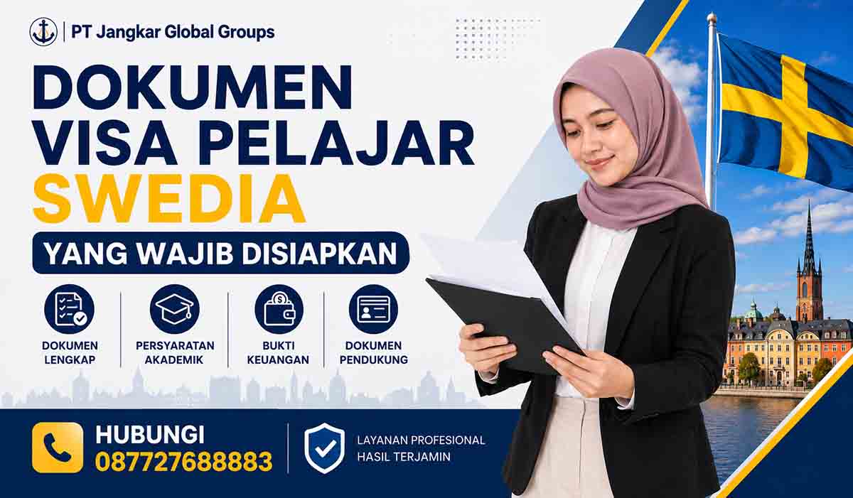 Dokumen Visa Pelajar Swedia yang Wajib Disiapkan