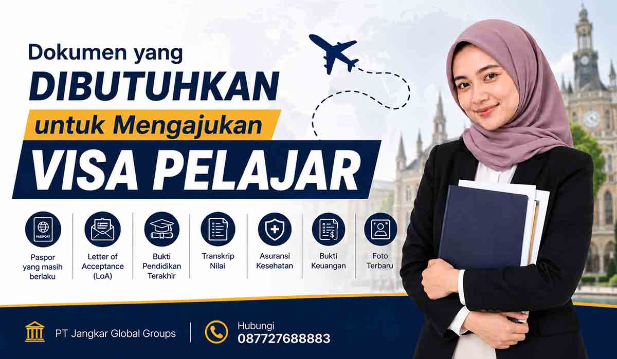 Dokumen yang Dibutuhkan untuk Mengajukan Visa Pelajar