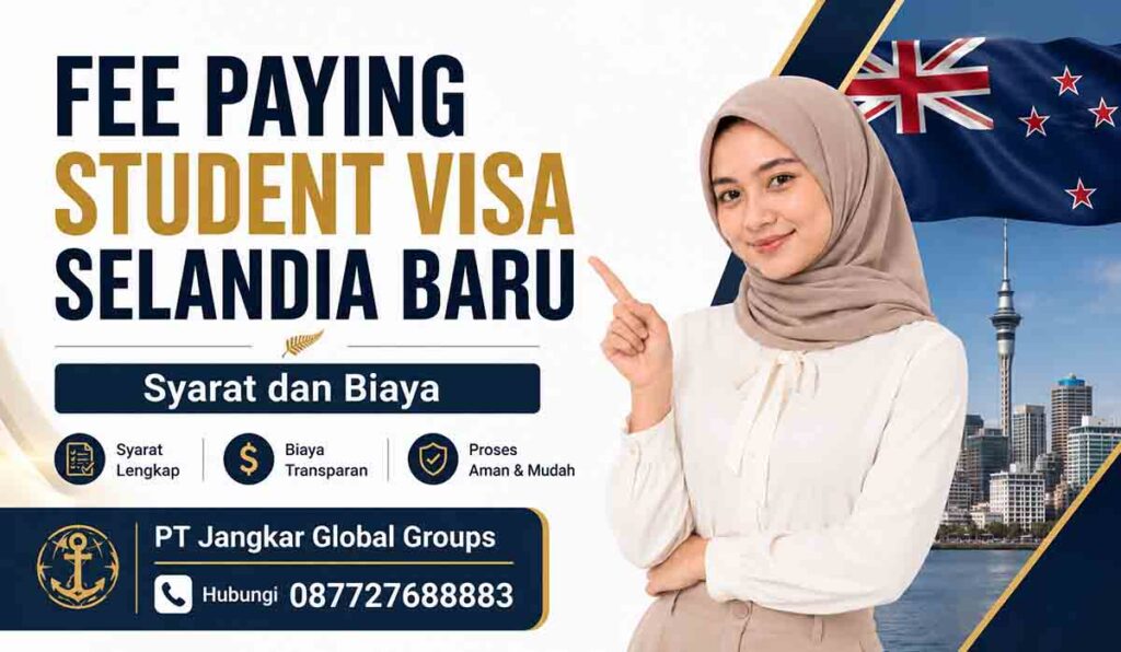 Fee Paying Student Visa Selandia Baru Syarat dan Biaya