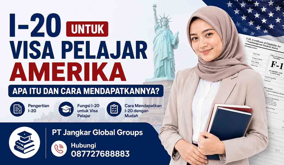 I-20 untuk Visa Pelajar Amerika Apa Itu dan Cara Mendapatkannya